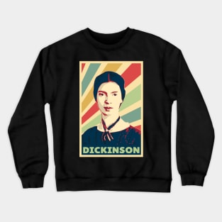 Emily Dickinson Vintage Colors Crewneck Sweatshirt